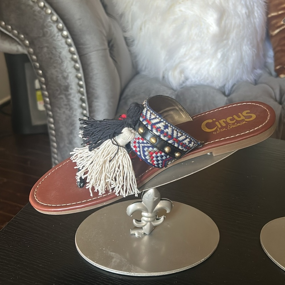 Circus by Sam Edelman Colorful Tassel Sandals - Picture 10 of 12